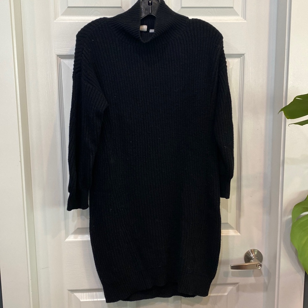 GAP sweater dress black - Sz. Small
